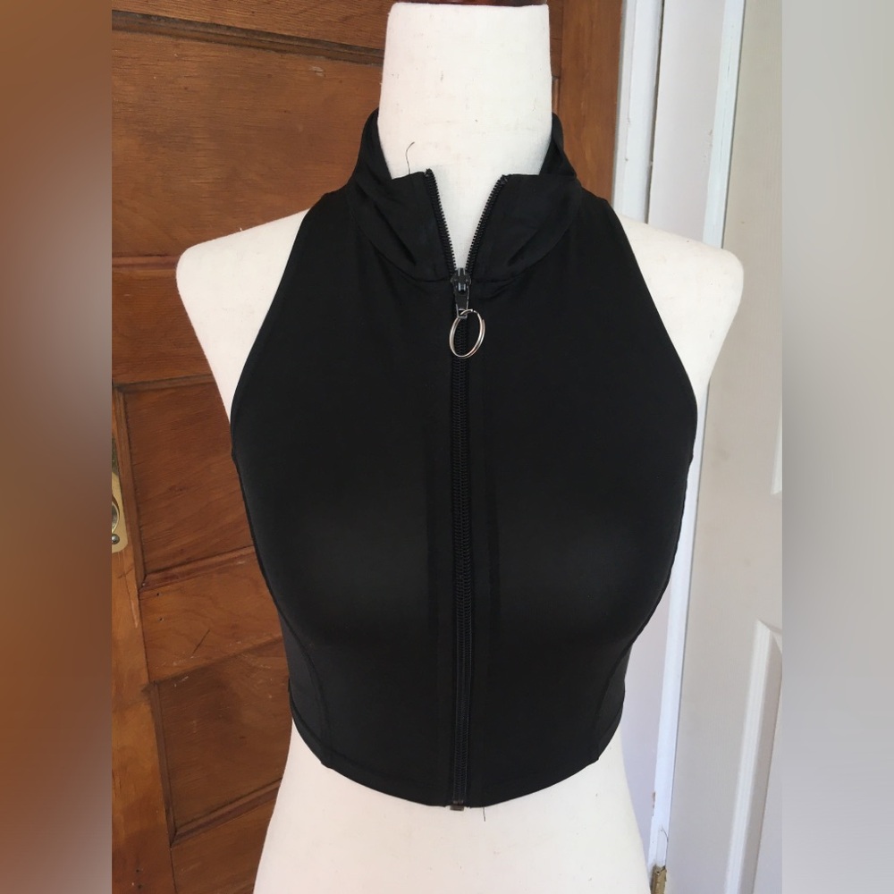 American Apparel Zip-Front Tank